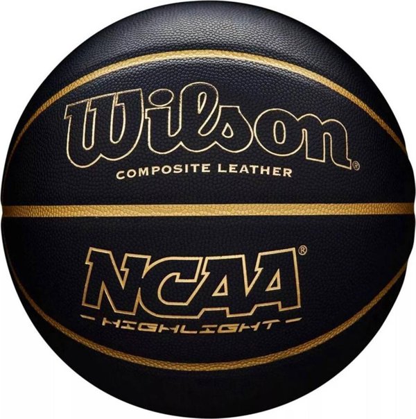 Wilson Μπάλα μπάσκετ Wilson NCAA Highlight 295 μαύρη WTB067519XB07 7