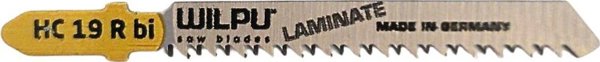 Πριόνια Laminar Wilpu. για σανίδες, παρκέ (5 μονάδες) HC 19 R bi Laminator WILPU