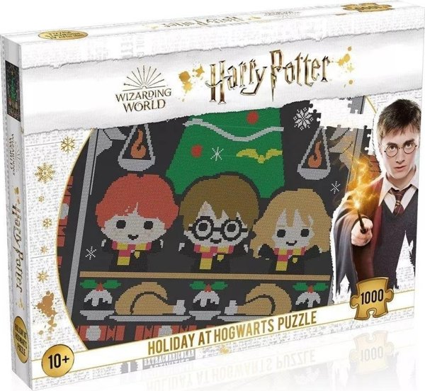 Winning Moves Παζλ 1000 Κομματιών Harry Potter Christmas Jumper, Πολύχρωμο