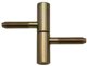 WINDOW HINGE 13X60 ZN YELLOW