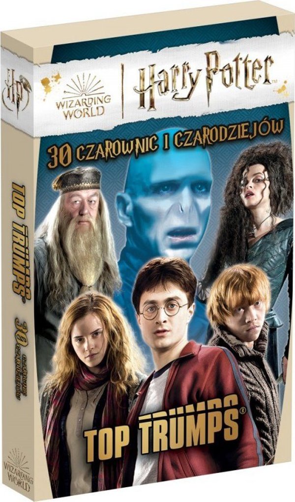 Winning Moves Παιχνίδι με κάρτες Top Trumps Harry Potter 30 Μάγισσες και Μάγοι