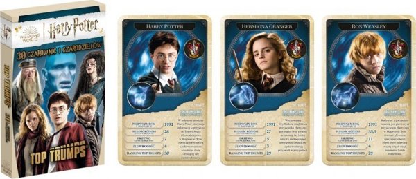 Winning Moves Παιχνίδι με κάρτες Top Trumps Harry Potter 30 Μάγισσες και Μάγοι