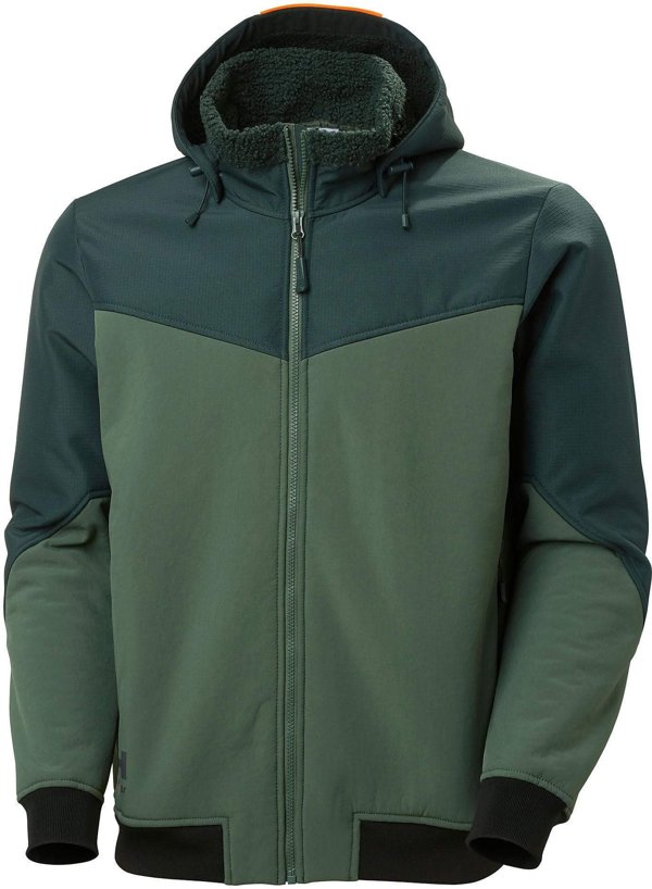 Χειμερινό μπουφάν HELLY HANSEN Oxford Softsheel Winter Jacket, πράσινο S