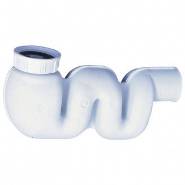 Σιφόνι νιπτήρα/μπιντέ Wirquin Compact 1 1/4"x32 mm χαμηλό χωρίς αποστράγγιση SP3198