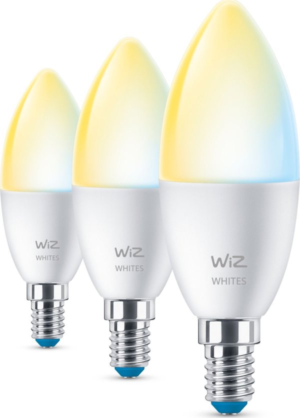 WiZ WiZ,Κερί,4,9W,2700-6500,C37,E14,3 τμχ πηγή φωτός 13215933 8720169075696