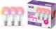 WiZ WiZ,Λάμπα,8,8W,2200-6500 (RGB),A60,E27,3 τεμάχια πηγή φωτός