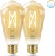 WiZ WiZ,ST64 Edison,7W,2000-5000,ST64,E27,2 τμχ πηγή φωτός 13215927 8719514551077