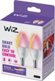 WiZ WiZ,Κερί,4,9W,2200-6500 (RGB),C37,E14,2 τεμ πηγή φωτός