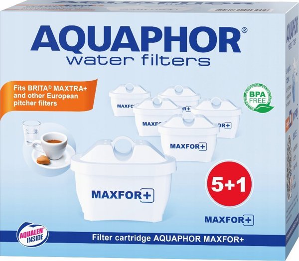 Φίλτρο αντικατάστασης Aquaphor Maxfor+ 6 τεμ.