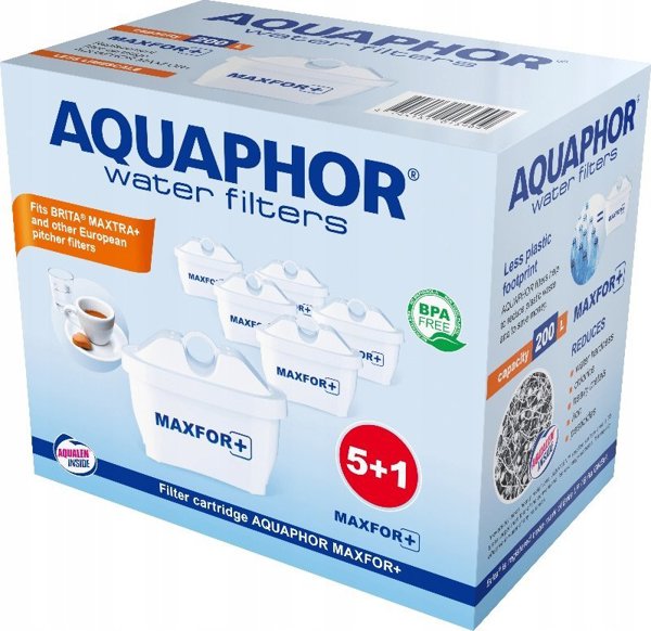 Φίλτρο αντικατάστασης Aquaphor Maxfor+ 6 τεμ.