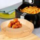 Vilde Χάρτινη Εισαγωγή Για Φριτέζα Αέρος Air Fryer, Τετράγωνη, 23 x 23cm, 100τμχ