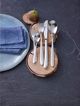 WMF Σετ μαχαιροπίρουνα WMF Silk για 6 άτομα, 30 κομμάτια, μονομπλόκ μαχαίρι, ματ ανοξείδωτο ατσάλι Cromargan, κατάλληλο για πλυντήριο πιάτων