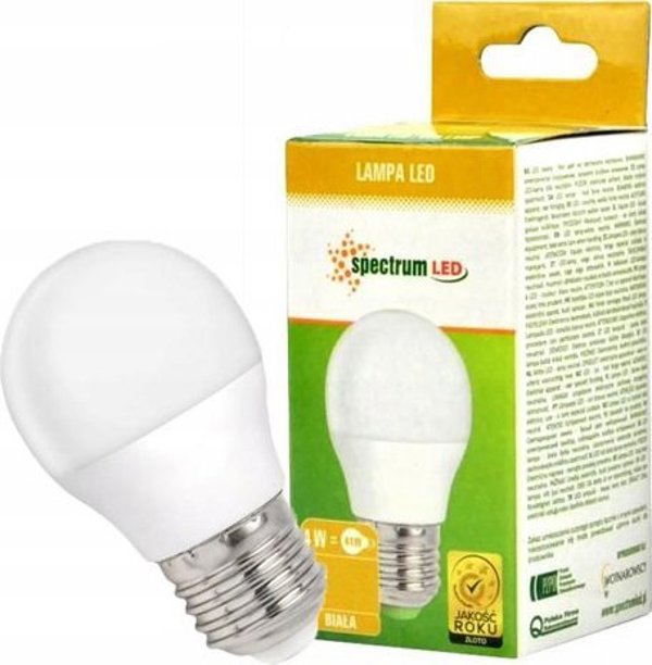 Wojnarowski LED BALL E27 230V 4W NW SPECTRUM
