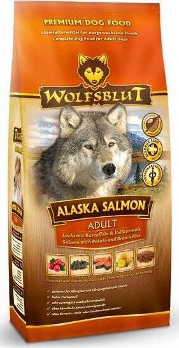 Wolfsblut Alaska Salmon Ξηρά Τροφή Σκύλου με Σολομό, 12.5kg