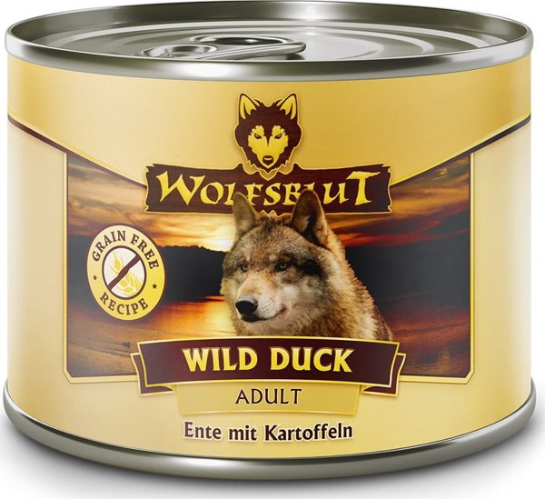 Wolfsblut Wolfsblut Ενήλικος Άγριος Πάπια με Πατάτες 200g
