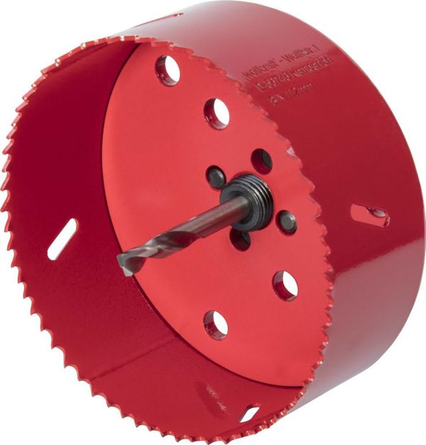 Wolfcraft wolfcraft Δίδυμο μεταλλικό πριόνι, 112 mm, κόκκινο, 5496000