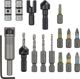 Wolfcraft Flip Bit - Σετ Καθολική Λαβή για Τρύπημα, Βύθισμα και Βίδωμα WF3086000