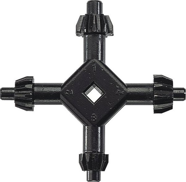 Wolfcraft Πολυλειτουργικό Κλειδί Τρυπανιού & Κατσαβίδι, Μεγέθη 4-5.5-6-7mm, Κωδικός: 2635000