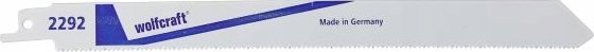 Wolfcraft 2 πριονόλαμες Wolfcraft - 2 - 8 mm, μη σιδηρούχα μέταλλα, αλουμίνιο, χυτοσίδηροι σωλήνες