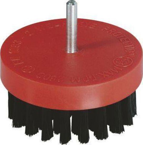 Wolfcraft Βούρτσα Γυαλίσματος 80mm για Τρυπάνι, για Σουέτ, Nubuck και Ξύλο WF2713000