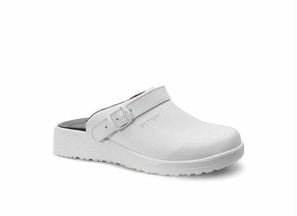 Γυναικεία σαμπό ELTEN Lina White OB ESD SRC, λευκό 37