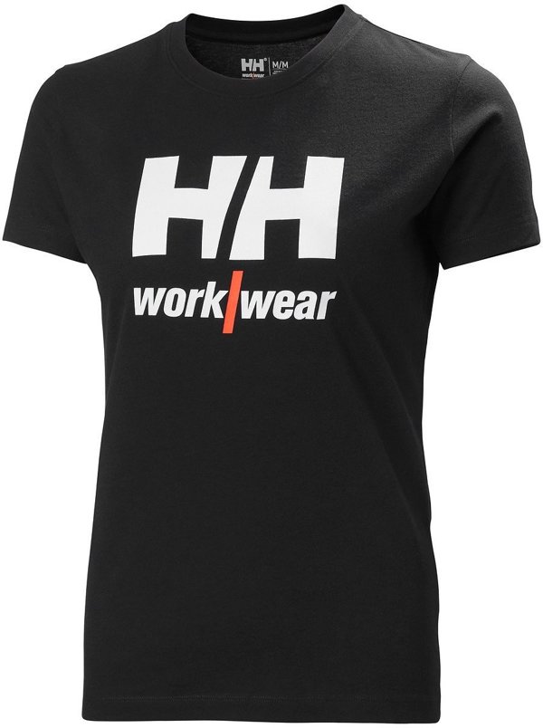 Γυναικείο HELLY HANSEN W Classic Logo T-Shirt, μαύρο M
