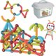 Woopie Magnetic Educational Construction Blocks 128 Ελ.  Λουμάρκο! 13496180 5904326945197