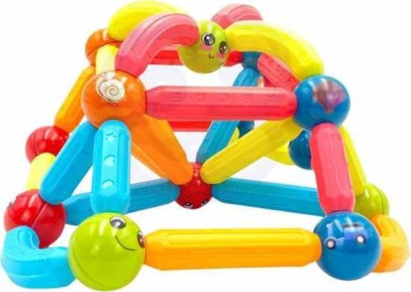Woopie Magnetic Educational Construction Blocks 128 Ελ.  Λουμάρκο! 13496180 5904326945197