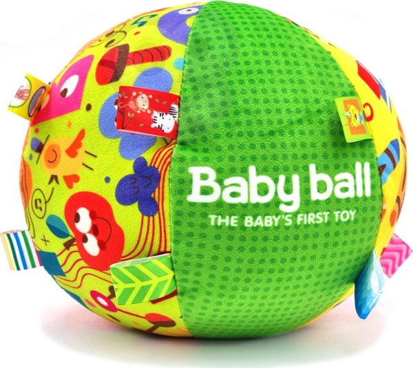Woopie Soft Sensory Ball Lady Tag με ένθετα για νήπια + ήχος Lumarko! 13496188 5904326944114