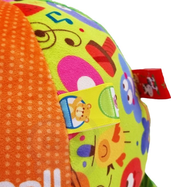 Woopie Soft Sensory Ball Lady Tag με ένθετα για νήπια + ήχος Lumarko! 13496188 5904326944114