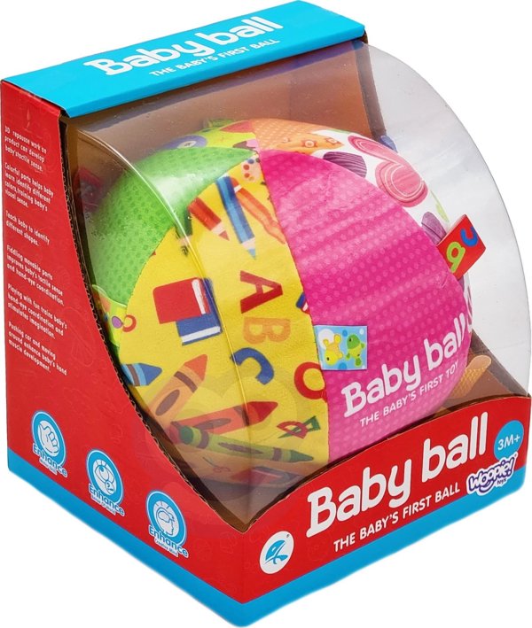 Woopie Soft Sensory Ball Lady Tag με ένθετα για νήπια + ήχος Lumarko! 13496188 5904326944114