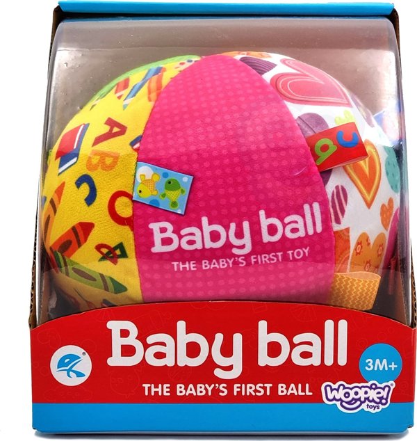 Woopie Soft Sensory Ball Lady Tag με ένθετα για νήπια + ήχος Lumarko! 13496188 5904326944114