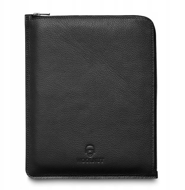 Δερμάτινη Θήκη Folio Woolnut για iPad Pro & Air 11", μαύρο