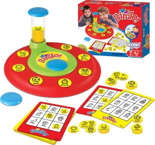 Woopie Bingo Επιτραπέζιο Παιχνίδι Οικογενειακή Διασκέδαση