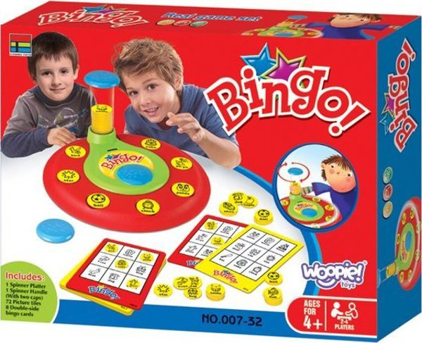 Woopie Bingo Επιτραπέζιο Παιχνίδι Οικογενειακή Διασκέδαση