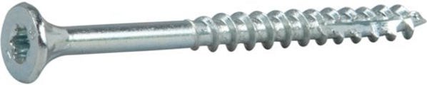 WOOD SCREW 4X60MM TX20/ZN/C1 10PCS