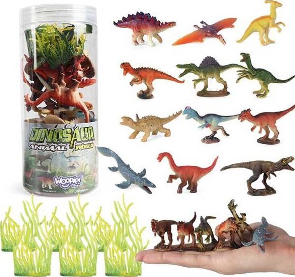Woopie Dinosaur Figures Set 18 τμχ - Έκδοση 1 Lumarko! 13523026 5904326947108