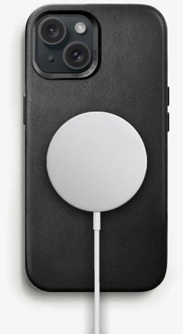 Woodcessories Woodcessories Bio Leather Case MagSafe iPhone 15 Plus Black