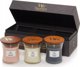 Σετ δώρου WoodWick WoodWick 3 μικρά κεριά (βραδινός όνυχας, ηλιακό υλάνγκ, παραθαλάσσιο ηλιοβασίλεμα) 12241178 5038581150147