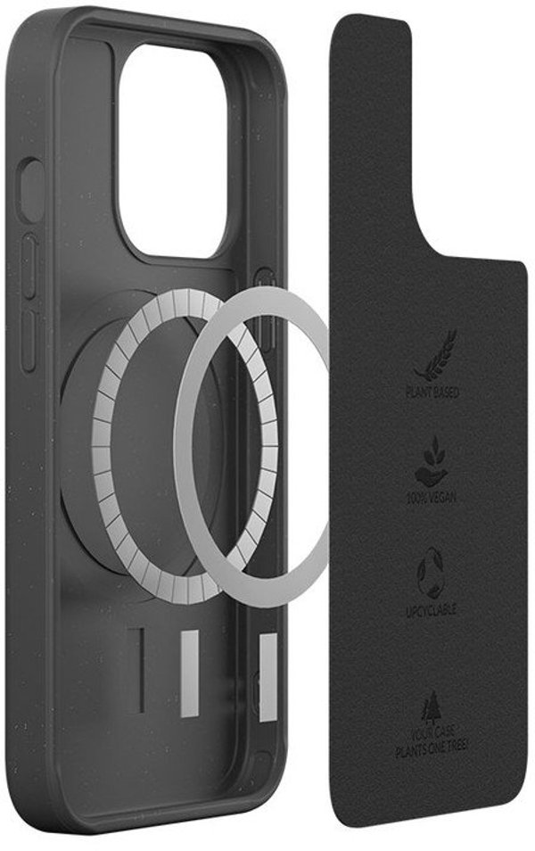Woodcessories Bio Case MagSafe Black, for Apple iPhone 13 Pro