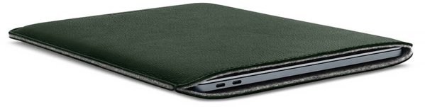 Δερμάτινη Θήκη Woolnut για 13" MacBook Pro & Air, πράσινο