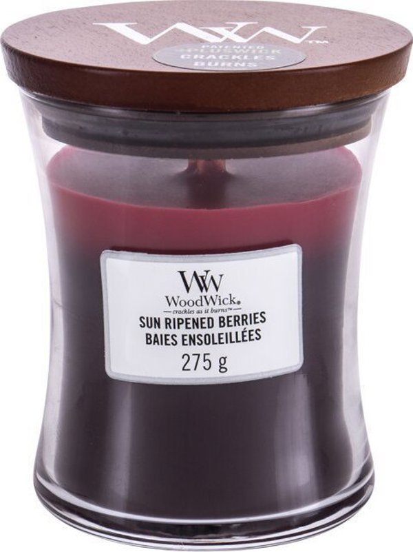 WoodWick Αρωματικό Κερί Trilogy Sun-Ripened Berries 275g