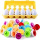 Woopie Montessori Egg Puzzle - Ταιριάξτε σχήματα και χρώματα Lumarko! 13530517 5904326948426