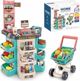 Woopie Shop Supermarket and Trolley Καλάθι αγορών Ταμειακή μηχανή Σαρωτής ζυγαριάς 47 αξεσουάρ 8408151 5904326941588