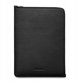 Woolnut Δερμάτινη Θήκη Folio για MacBook 13/14", μαύρο