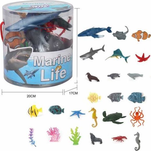 Woopie Set of Sea Animals Figures 34 τμχ. 13523036 5904326947122