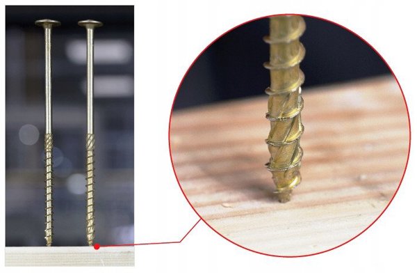 ΒΙΔΕΣ ΞΥΛΟΥ TORXWKCP 6.0X80 10ΤΕΜ