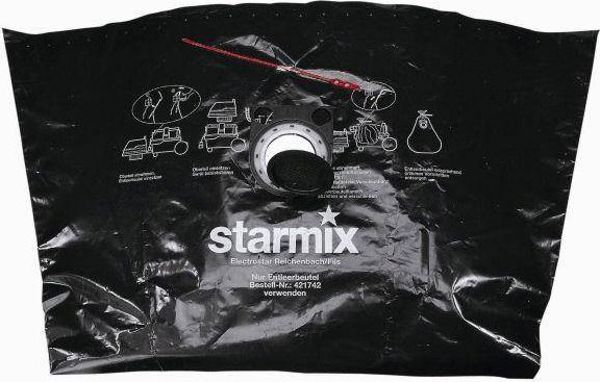 Σακούλες Ηλεκτρικής Σκούπας Starmix FBPE 25/35 Πολυαιθυλενίου για ISP/ISC, 35l, Σετ 5 Τεμάχια