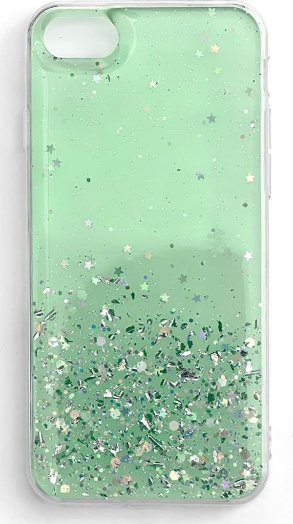 Γυαλιστερό κάλυμμα θήκης Wozinsky Wozinsky Star Glitter με glitter για Samsung Galaxy M51 πράσινο 8074957 9111201916715