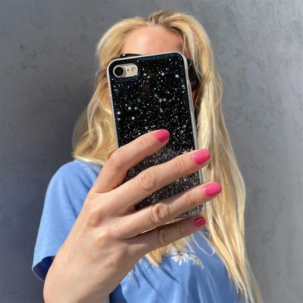 Γυαλιστερό κάλυμμα θήκης Wozinsky Wozinsky Star Glitter με glitter για Samsung Galaxy M51 πράσινο 8074957 9111201916715